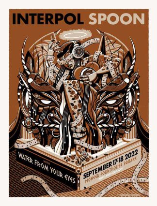 Interpol / Spoon•PDX'22•Reg. ed.