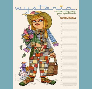 WYSTERIA Collection Calendar Perpetual