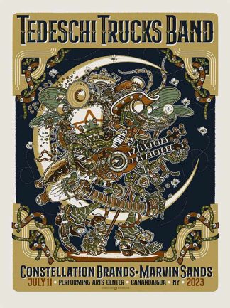 Tedeschi Trucks Band•Canandaigua'23•FOIL ed.